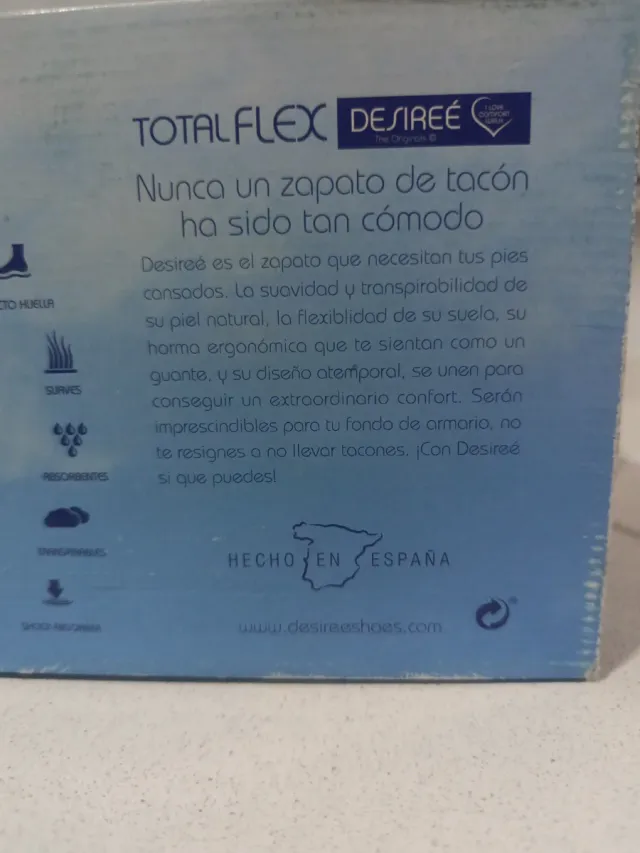 ZAPATOS DESIREÉ TOTAL FLEX. COMO NUEVOS. Talla 39.
