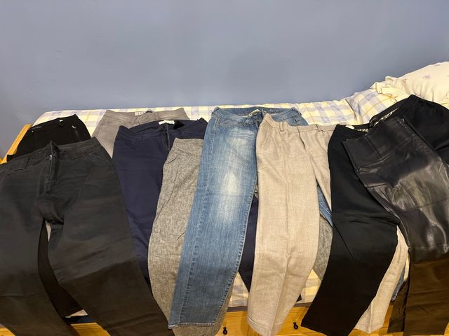 Lote de 9 pantalones varios