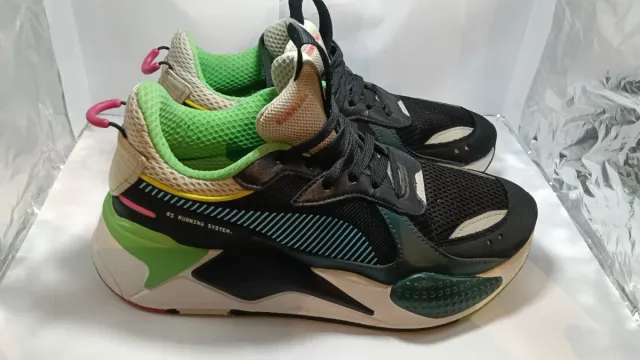 Zapatillas Puma RS Mujer Negro y Verde