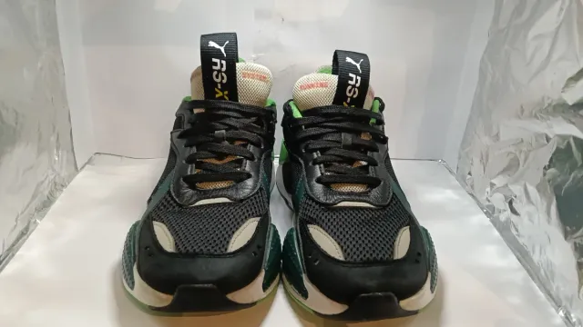 Zapatillas Puma RS Mujer Negro y Verde