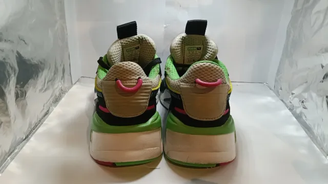 Zapatillas Puma RS Mujer Negro y Verde