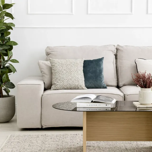 Sofá rinconero 4 plazas Loft Kenay Home