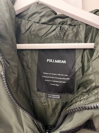 Chaqueta Pull&Bear verde