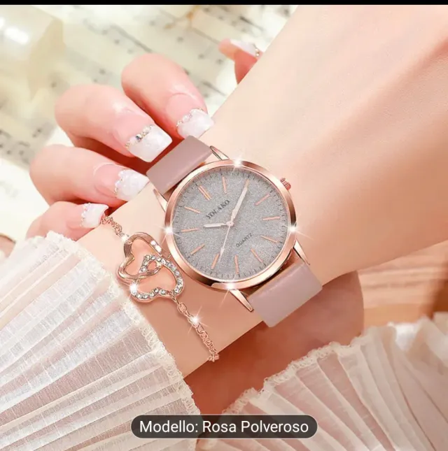 Set gioielli donna  con orologio