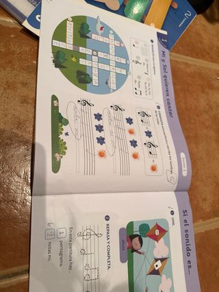 Libro y Cuadernos Música 2 Primaria Santillana