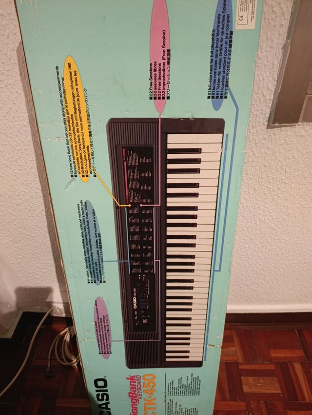 Teclado Casio CTK-450 Song Bank
