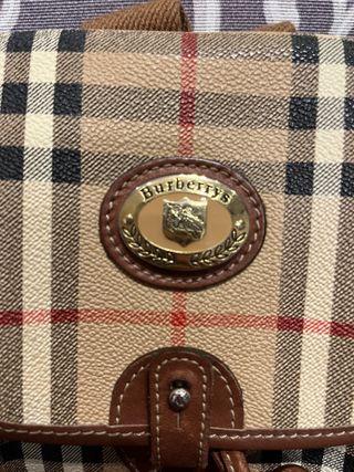 Mochila Burberrys Beige y Marrón