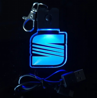 Llavero LED Seat Logo Antiguo - Multicolor