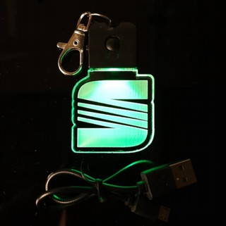 Llavero LED Seat Logo Antiguo - Multicolor