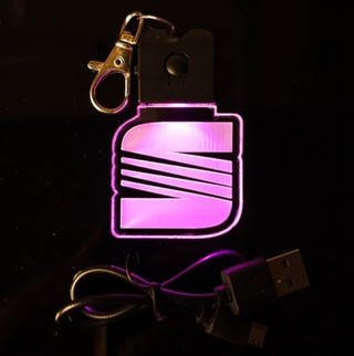 Llavero LED Seat Logo Antiguo - Multicolor