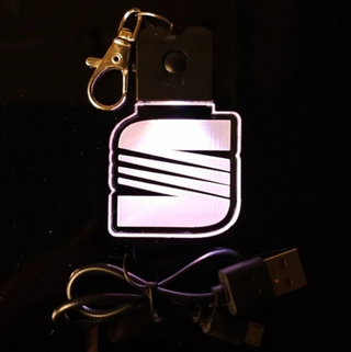 Llavero LED Seat Logo Antiguo - Multicolor