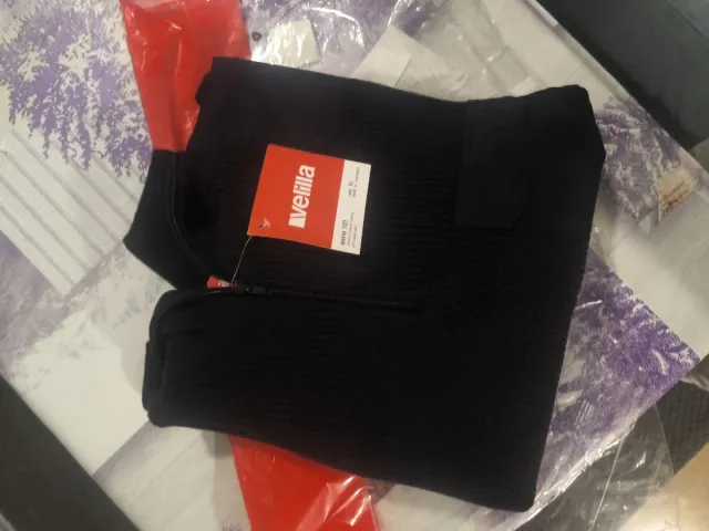 Jersey de trabajo Velilla Negro Talla XL