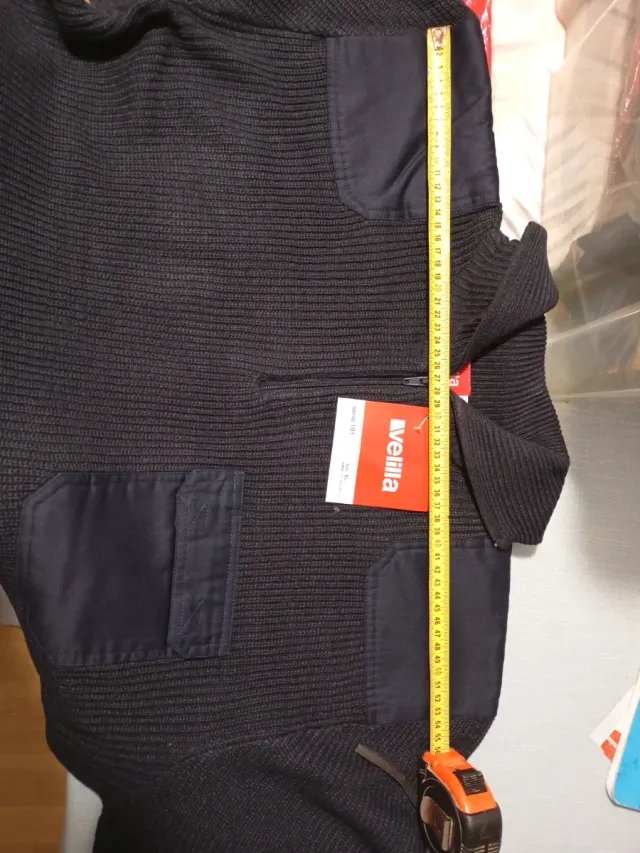 Jersey de trabajo Velilla Negro Talla XL