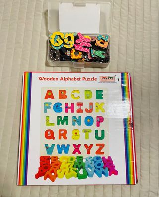 Juego de Madera Abecedario Puzzle