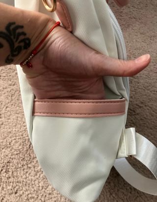 Zainetto Hello Kitty bianco e rosa