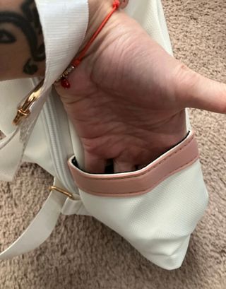 Zainetto Hello Kitty bianco e rosa