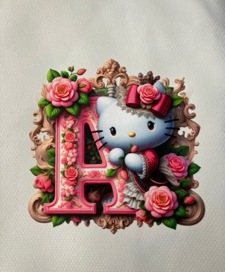 Zainetto Hello Kitty bianco e rosa