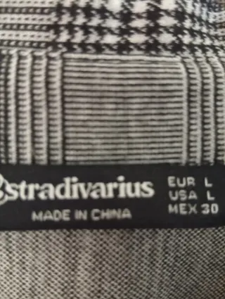 Chaqueta tipo camisa Stradivarius Talla L