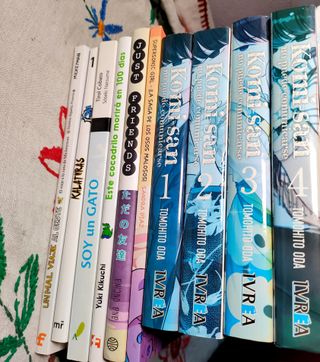 Lote Mangas. Komisan, Ataraxia, Harmony