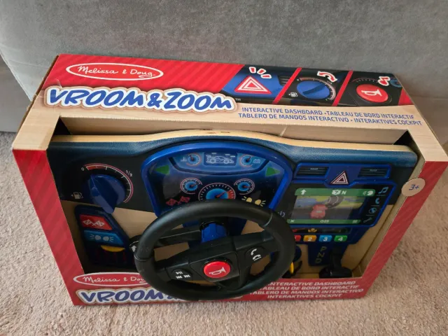 Volante Interactivo Melissa & Doug Vroom