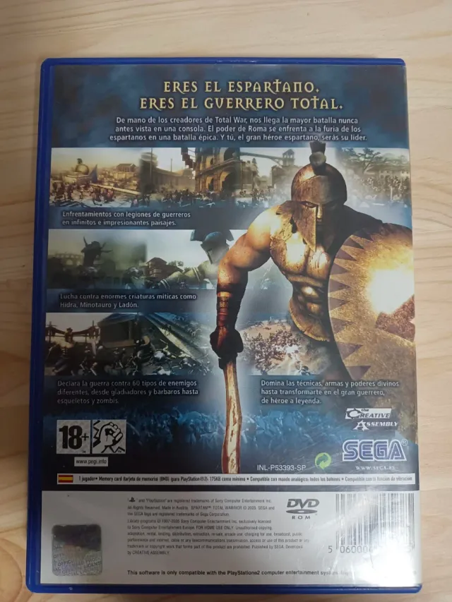 Gioco Spartan Total Warrior PS2