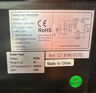 Mini Nevera Jägermeister