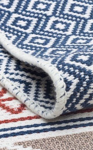 Tappeto in cotone etnico 120x180 cm