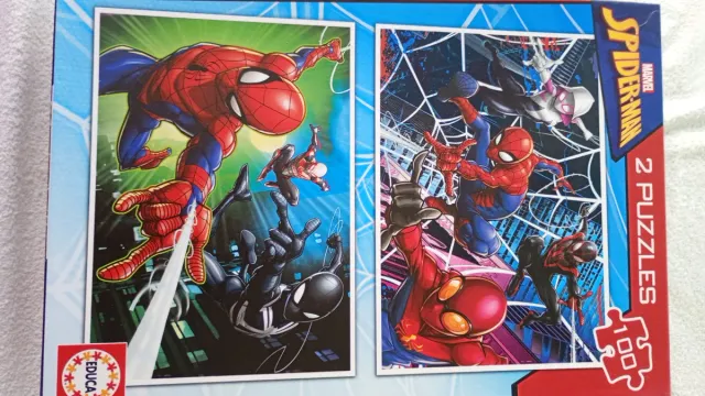 Puzzles Spiderman 2 en 1 Educa 100 piezas