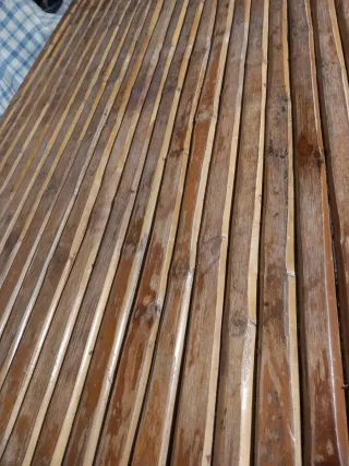 Mesa de centro de bambú