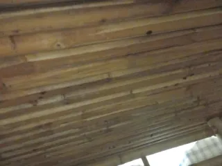 Mesa de centro de bambú