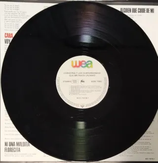 Vinilo Cristina y Los Subterráneos