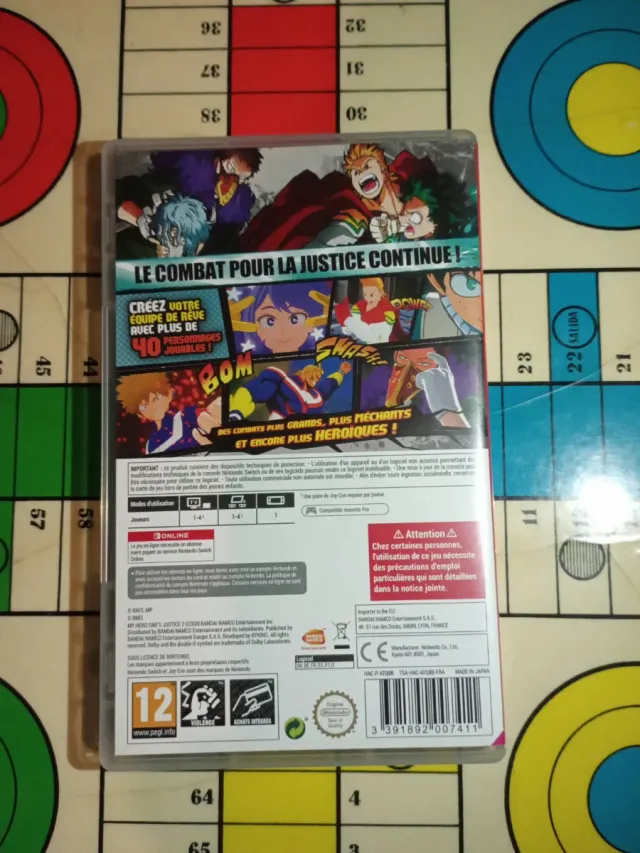 My Hero One's Justice 2 Nintendo Switch
