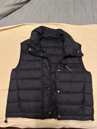 Chaleco acolchado Zara negro