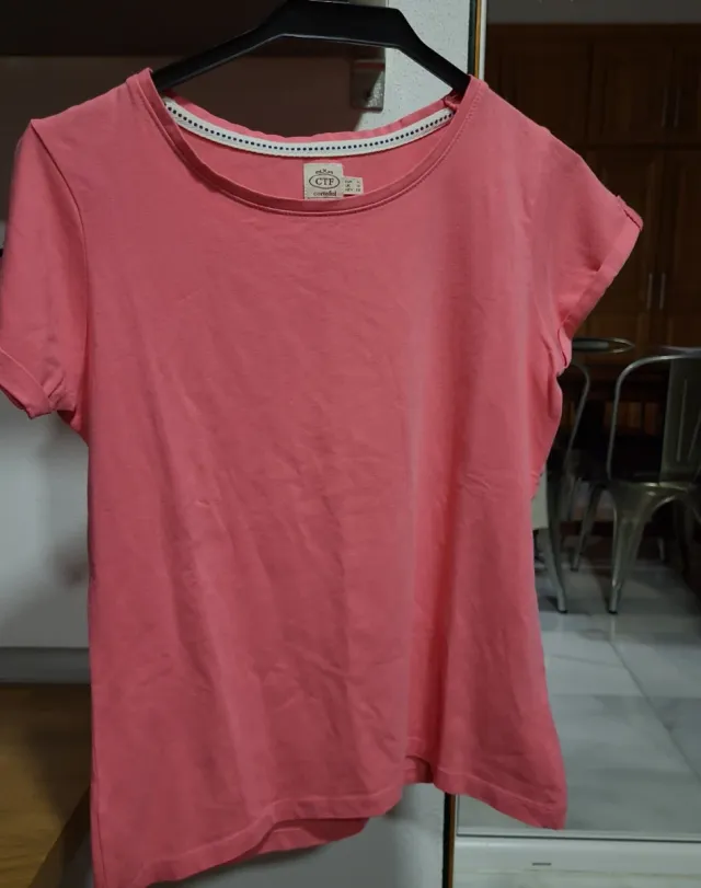 T-shirt rosa da donna