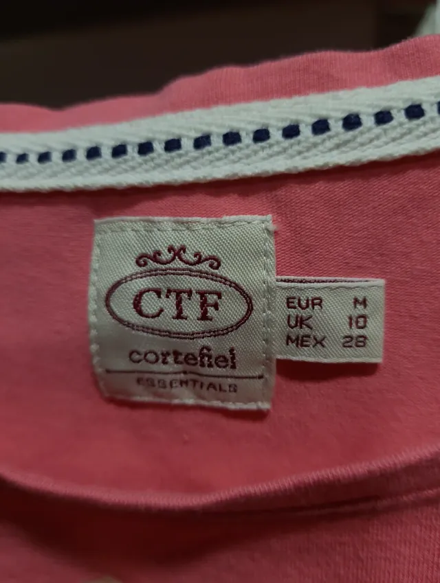 T-shirt rosa da donna