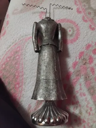 Joyero estilo vintage plateado