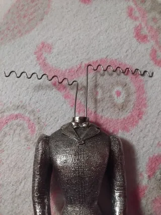 Joyero estilo vintage plateado