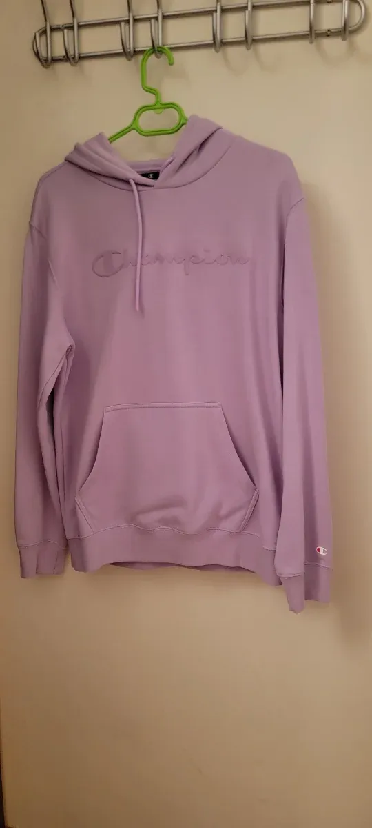 Sudadera Champion Hombre Morada