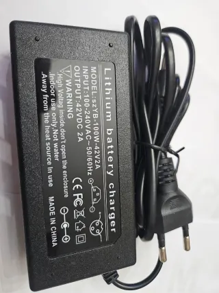 Cargador Batería Litio SZ YB 100W 42V 2A