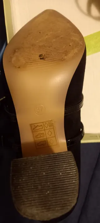 Zapatos MARYPAZ Negros Talla 37