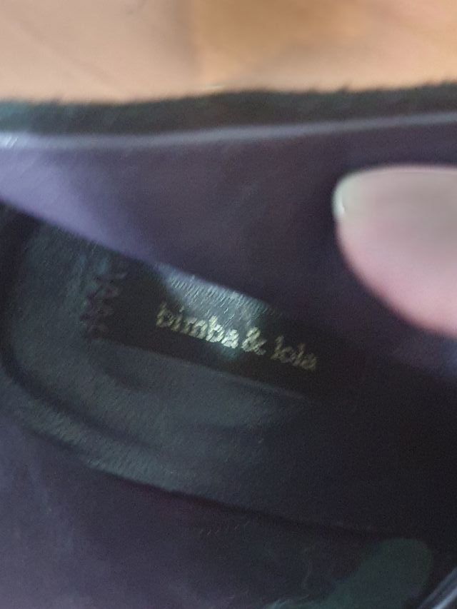 Botín Bimba y Lola Negro y Plateado