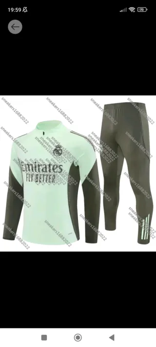 Chándal Real Madrid Verde Talla M
