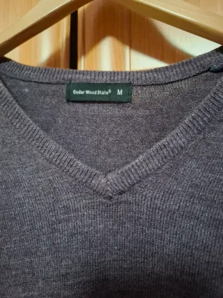 Jersey John Woodfield gris talla M