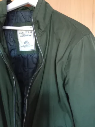 Bomber verde caballero talla M