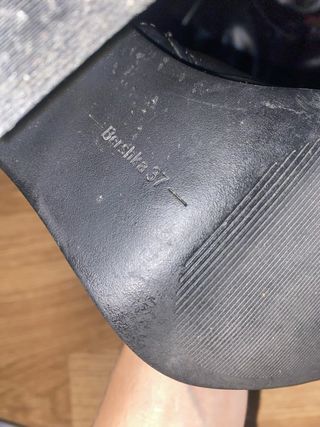 Botas Bershka negras slouchy talla 37