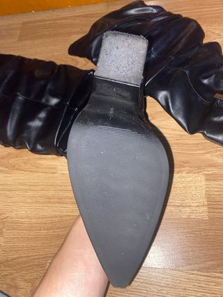 Botas Bershka negras slouchy talla 37