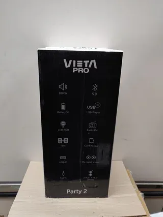 Altavoz Bluetooth Vieta Pro Party 2, 100 Vatios