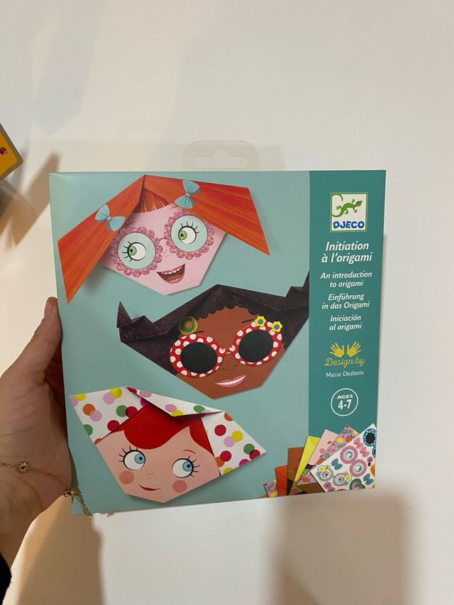 Djeco Juego Iniciación Origami Niños 4-7 Años