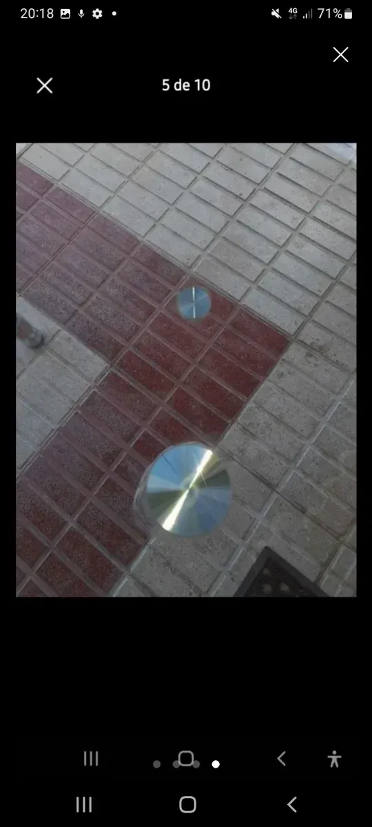 Mesa de comedor cristal biselado