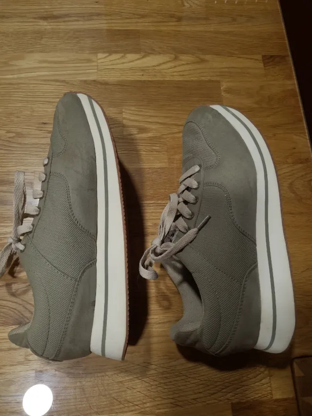 Sneakers Lefties Beige/Verde